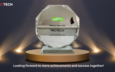 PROTECH have been honored with the Veeam Levant Partner of the Year 2023 award. 🏆